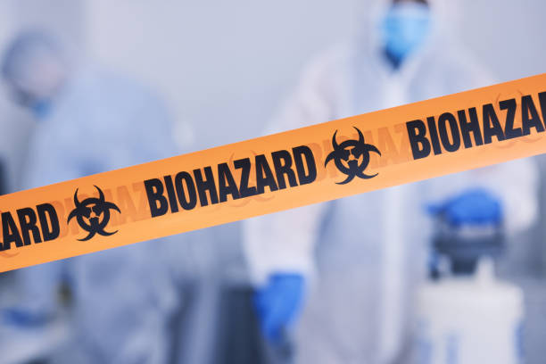 Professional Hoarding Cleanup technician working in Orford, NH